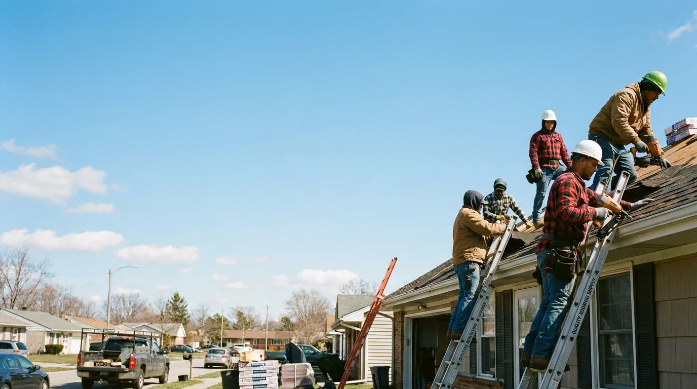 Roofing in Napoleon, OH near me